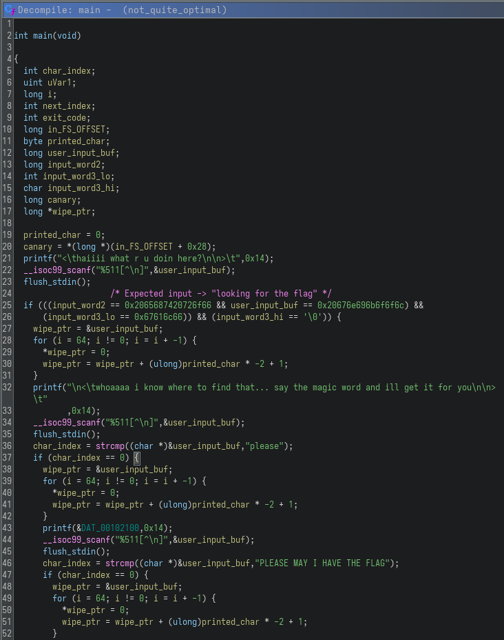 Main Function part 1